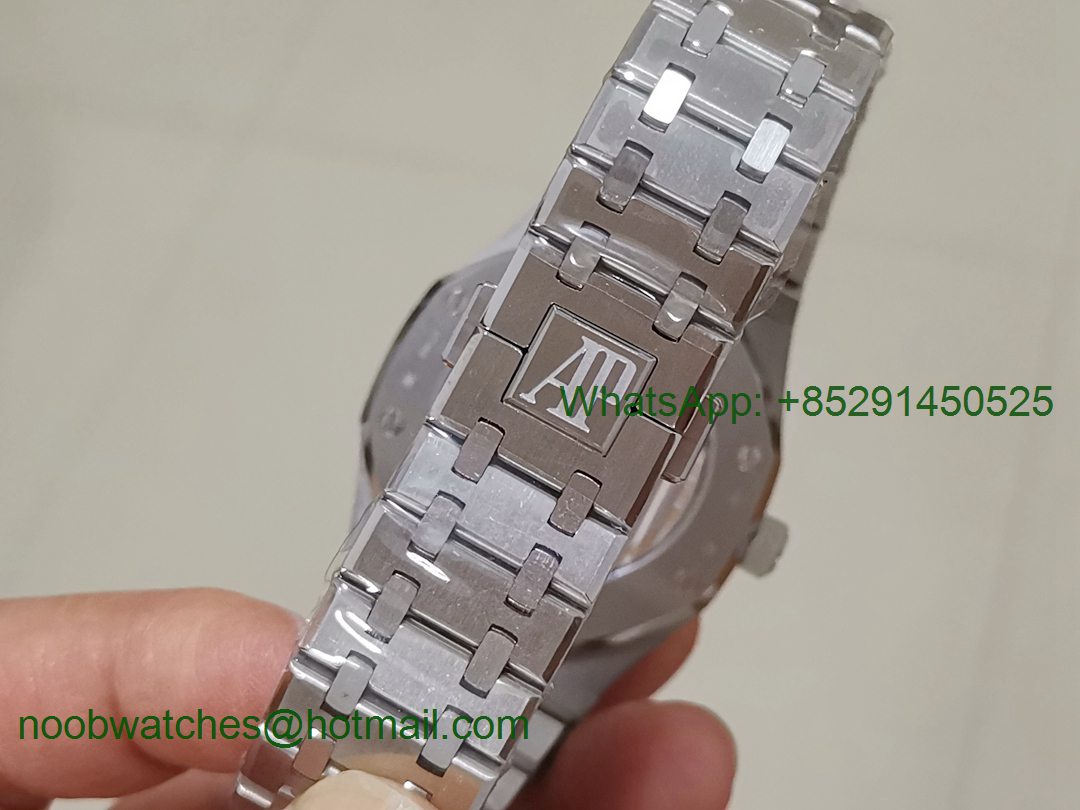 Replica Audemars Piguet AP Royal Oak Tourbillon Extra-thin SS JF 1:1 Best Edition Gray Dial