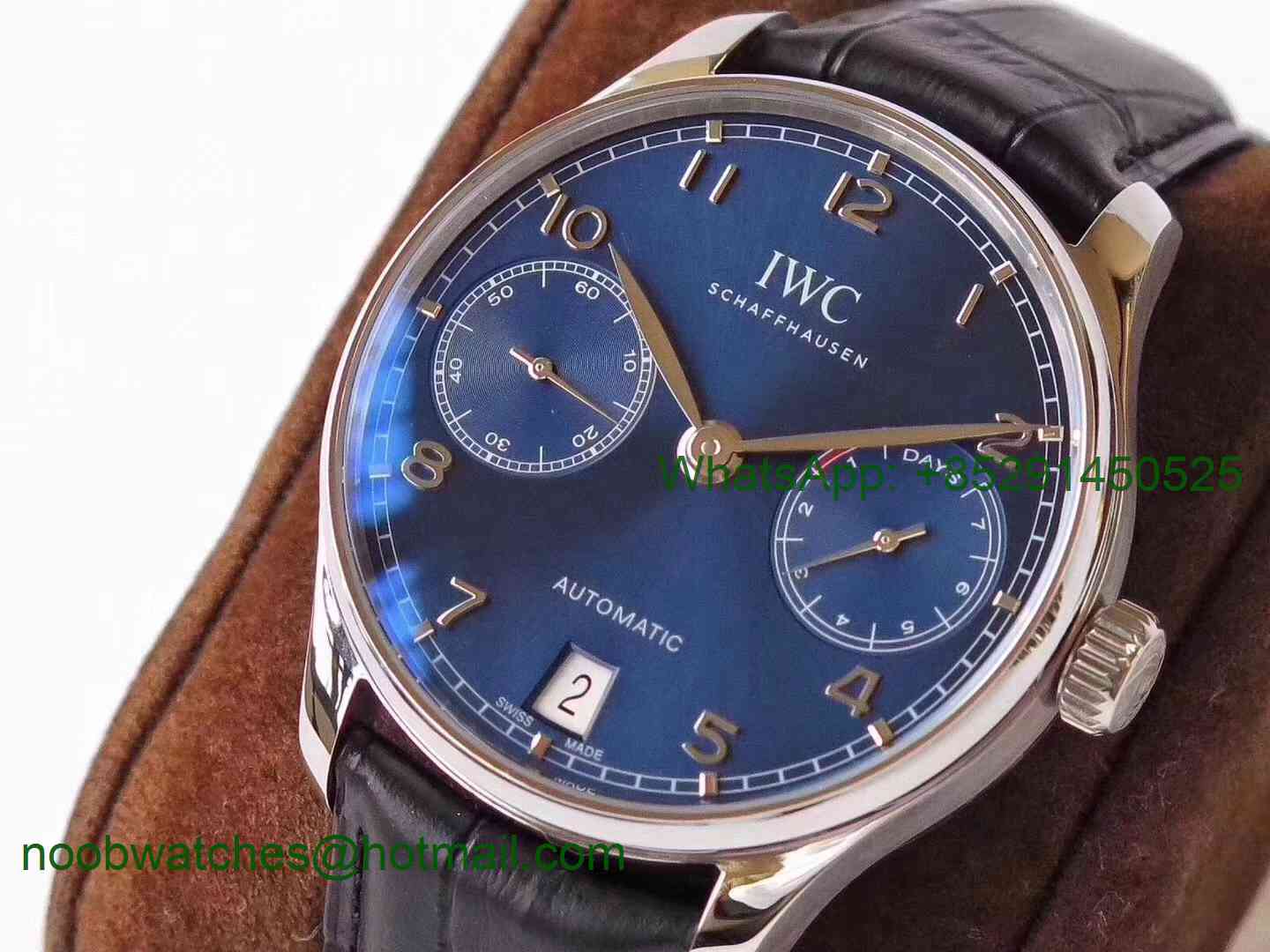 Replica IWC Portuguese Real Power Reserve IW500710 ZF 1:1 Best Edition Blue Dial A52010 V4