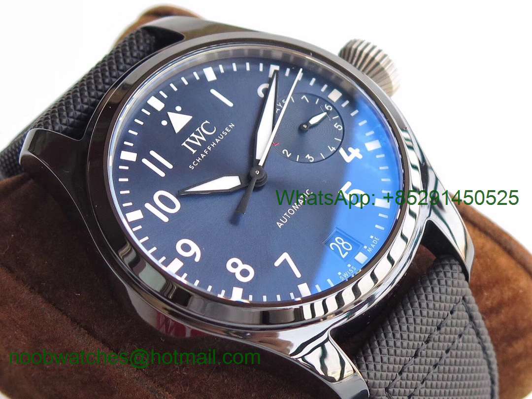 Replica IWC Big Pilot Real PR IW502003 Real Ceramic BOUTIQUE RODEO DRIVE ZF 1:1 Best Edition A51111 V2