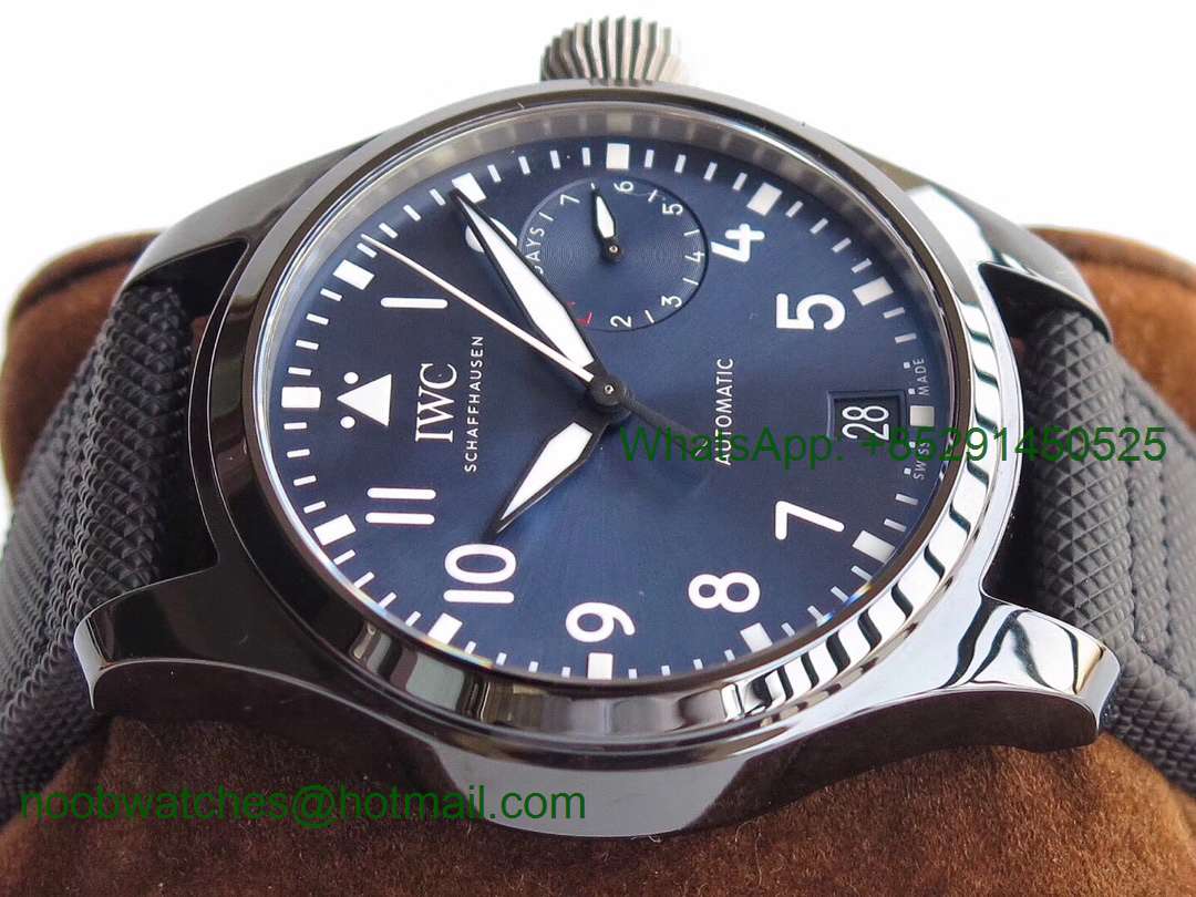 Replica IWC Big Pilot Real PR IW502003 Real Ceramic BOUTIQUE RODEO DRIVE ZF 1:1 Best Edition A51111 V2