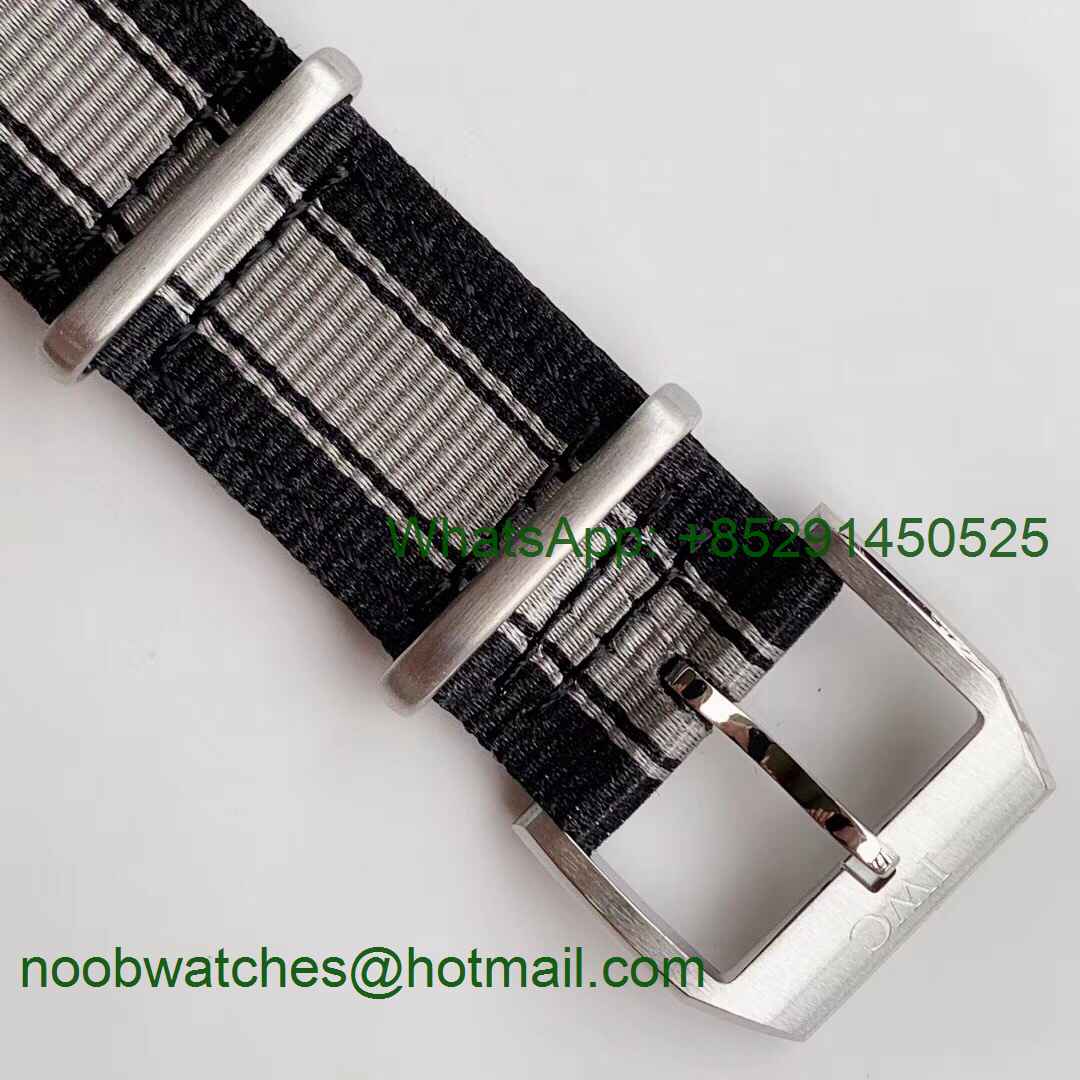 Replica IWC Mark XVIII IW327006 Titanium Grand M+F 1:1 Best Edition Black Dial A35111 (Free Leather Strap)