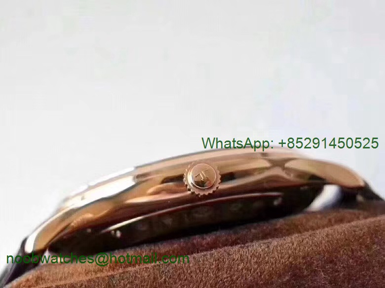 Replica Jaeger Lecoultre JLC Master Ultra Thin Date 1282510 Rose Gold ZF 1:1 Best Edition Eggshell Beige Dial A899/1