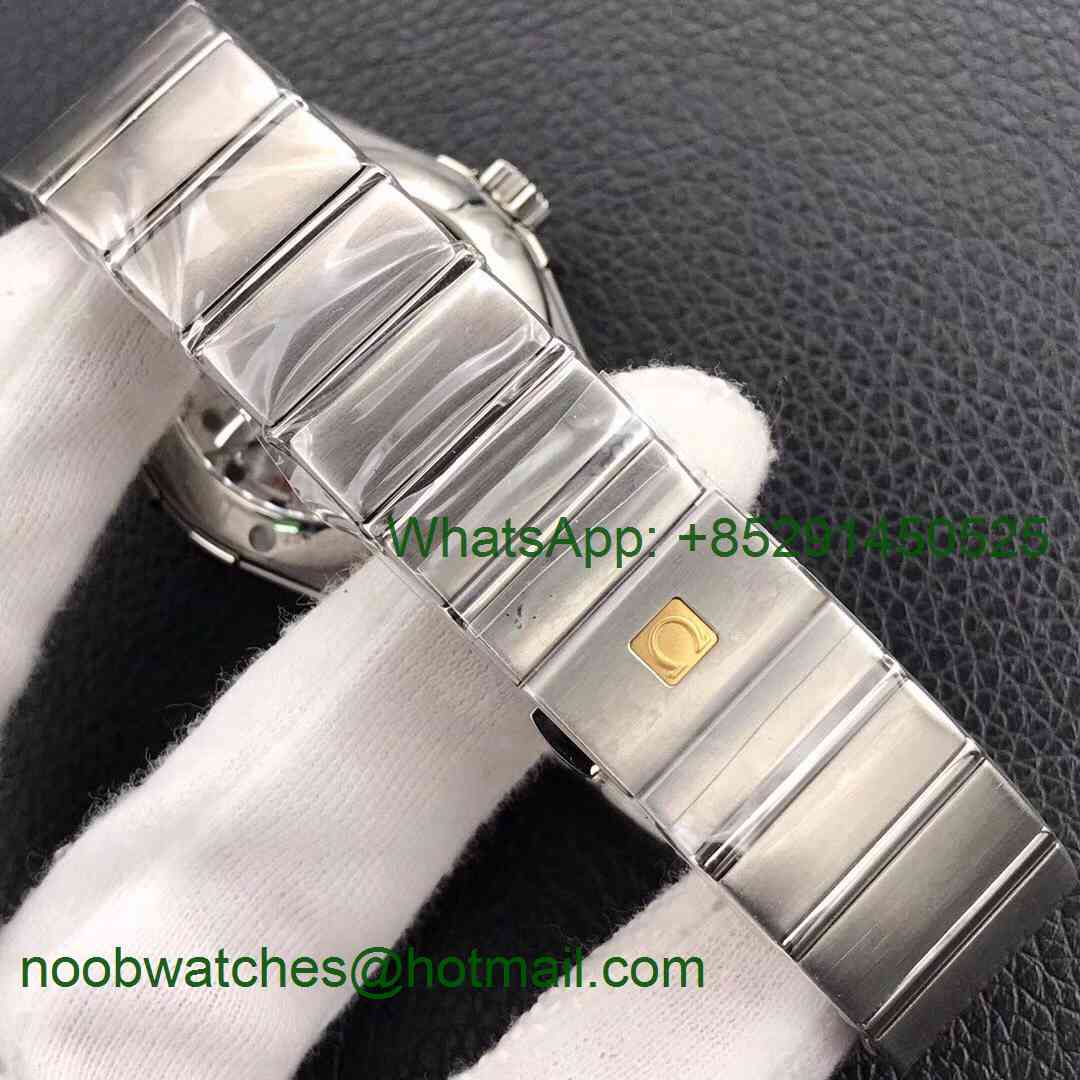 Replica OMEGA Constellation 38mm SS VSF 1:1 Best Edition Silver Dial Stick Markers on SS Bracelet A8500 Super Clone