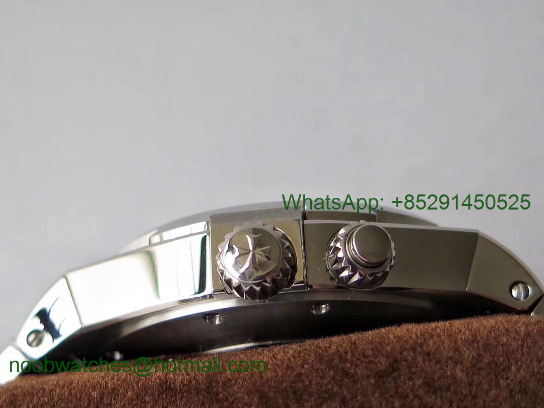 Replica Vacheron Constantin VC Overseas Dual Time Power Reserve TWA Best Edition Black Dial SS Bracelet A1222