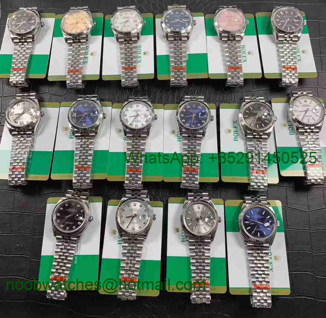 Replica Rolex DateJust 36 SS 126234 EWF 1:1 Best Edition A3235