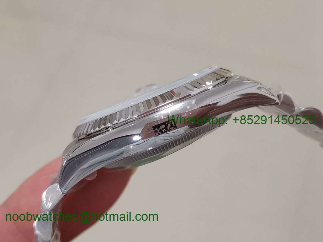Replica Rolex DateJust 36mm 126234 GMF 1:1 Best Edition 904L Steel Blue Dial Stick Markers on Jubilee Bracelet A2824