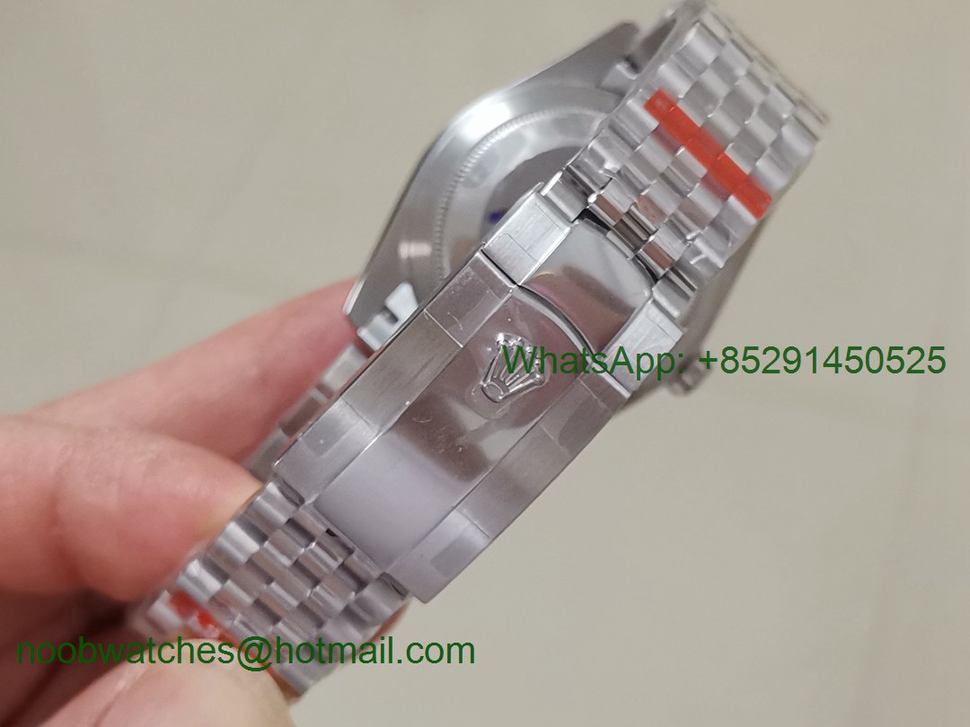 Replica Rolex DateJust 36mm 126234 GMF 1:1 Best Edition 904L Steel Gray Dial Roman Markers on Jubilee Bracelet A2824