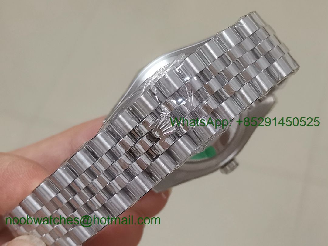 Replica Rolex DateJust 36 SS 116234 ARF 1:1 Best Edition 904L Steel Blue Roman Dial Jubilee Bracelet SH3135 V3