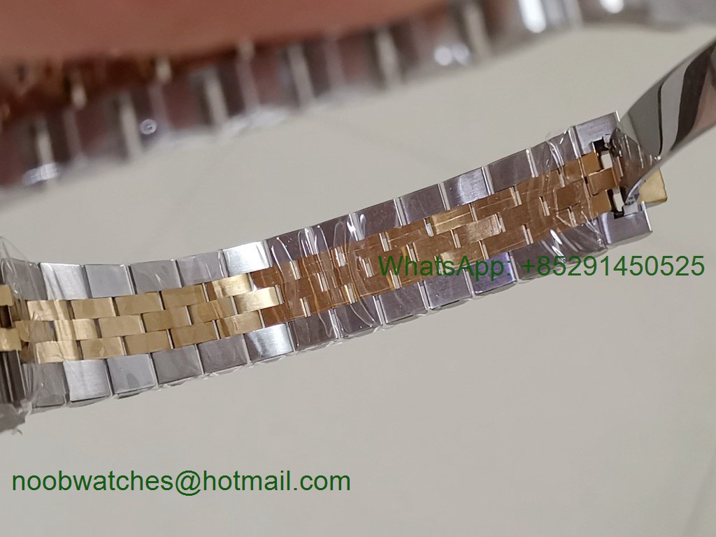 Replica Rolex DateJust 36 2tone SS/Yellow Gold 116232 ARF 1:1 Best 904L Steel Black Dial Jubilee Bracelet SH3135 V3