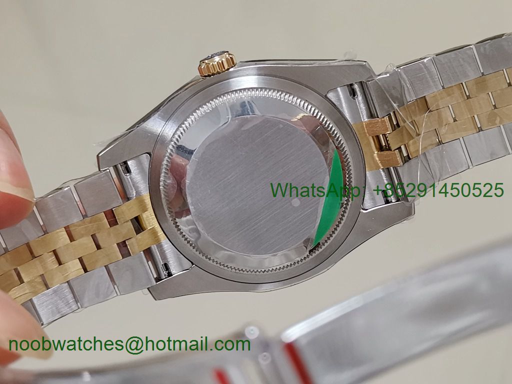 Replica Rolex DateJust 36 2tone SS/Yellow Gold 116232 ARF 1:1 Best 904L Steel Black Dial Jubilee Bracelet SH3135 V3