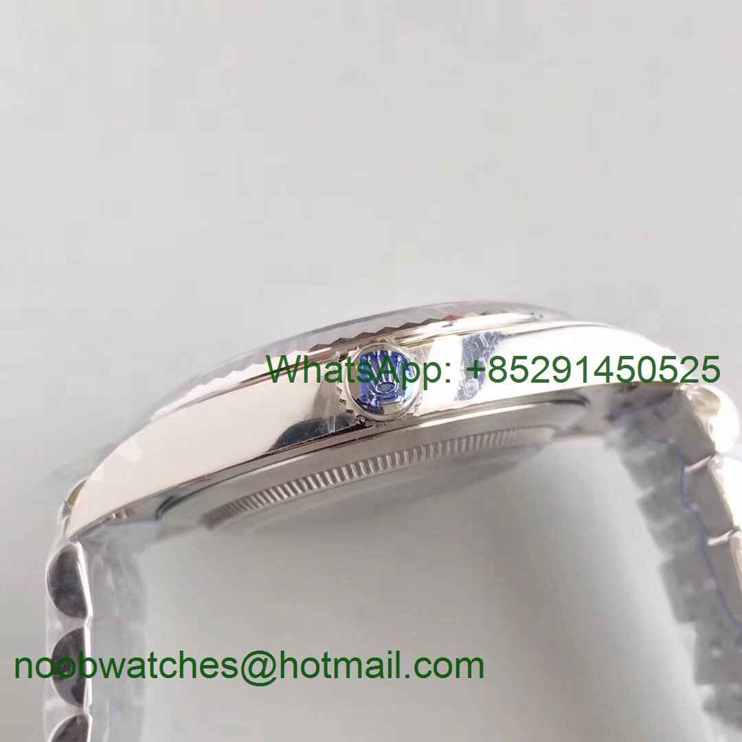 Replica Rolex DateJust 41mm 126334 904L SS GMF 1:1 Best Edition Gray Dial on Jubilee Bracelet A2824