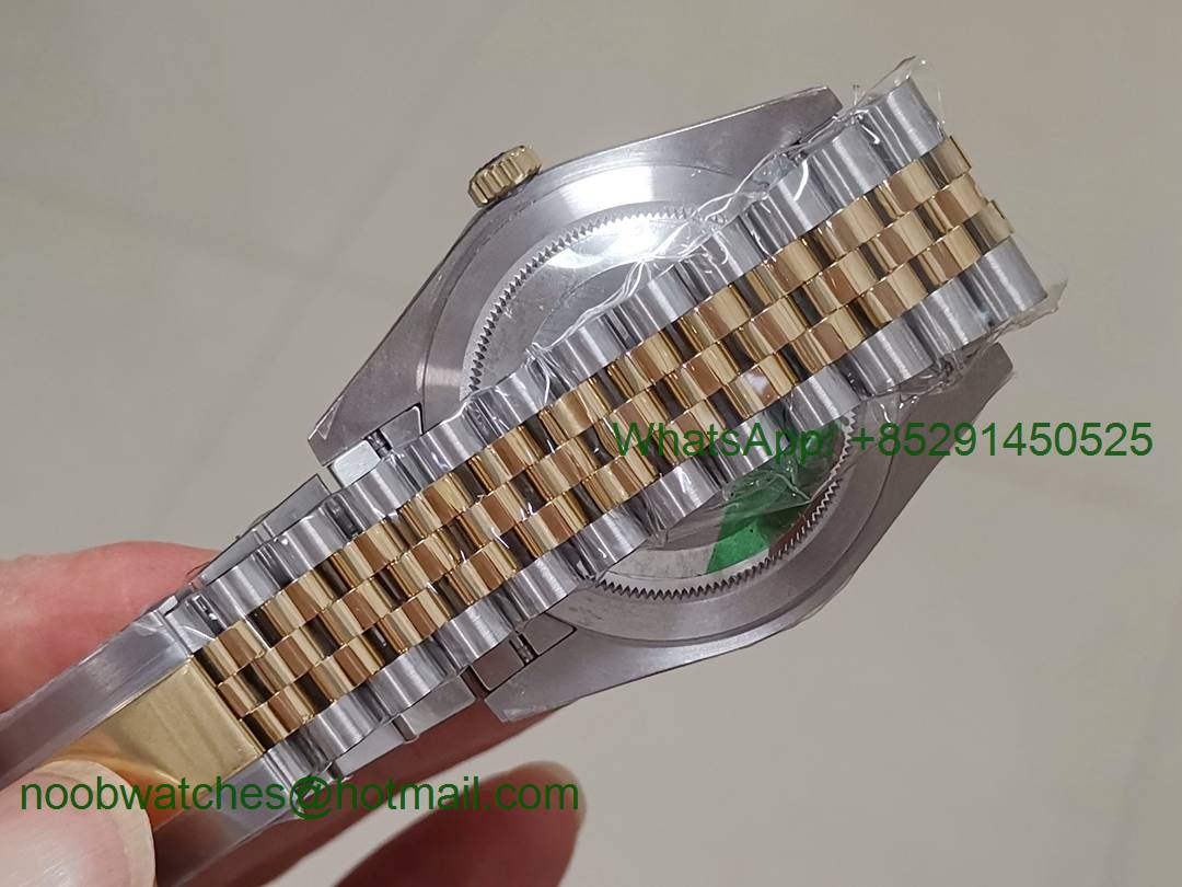 Replica Rolex DateJust 41mm 126333 Yellow Gold/Steel 904L ARF 1:1 Best Gold Dial Oyster Bracelet A2824