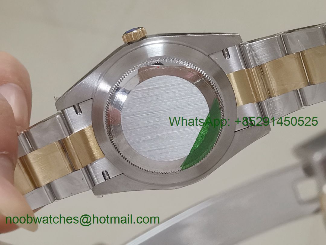 Replica Rolex DateJust 41mm 126333 Yellow Gold/Steel 904L ARF 1:1 Best Gold Diamond Dial Oyster Bracelet A2824