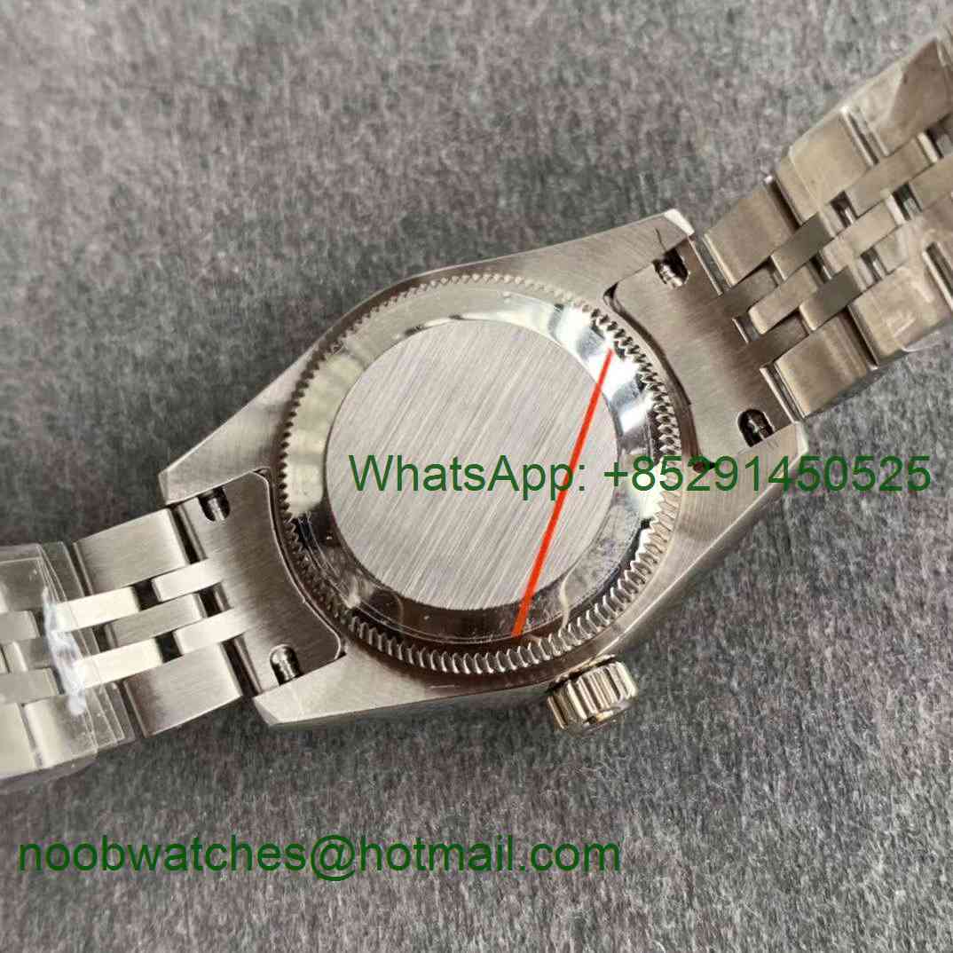 Replica Rolex Datejust 28MM 279383RBR Ladies WF Green Dial Swiss ETA 2671 Watch