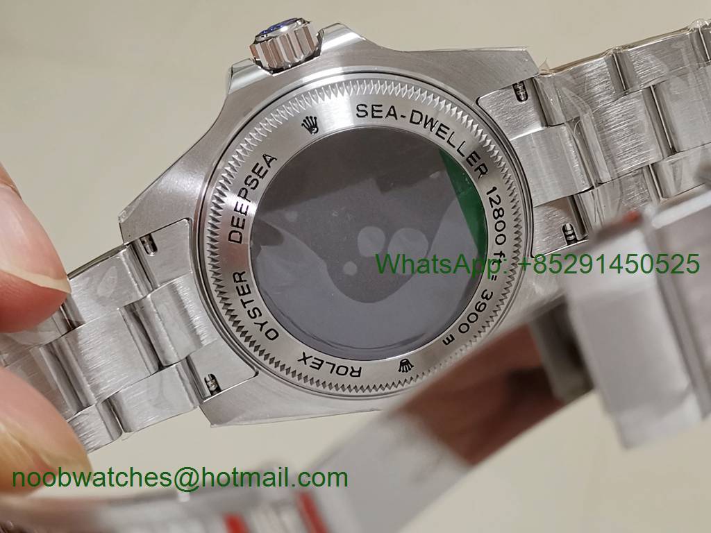 Replica Rolex Sea-Dweller Deepsea 116660 ARF 1:1 Best Edition 904L Black Dial SH3135 V2