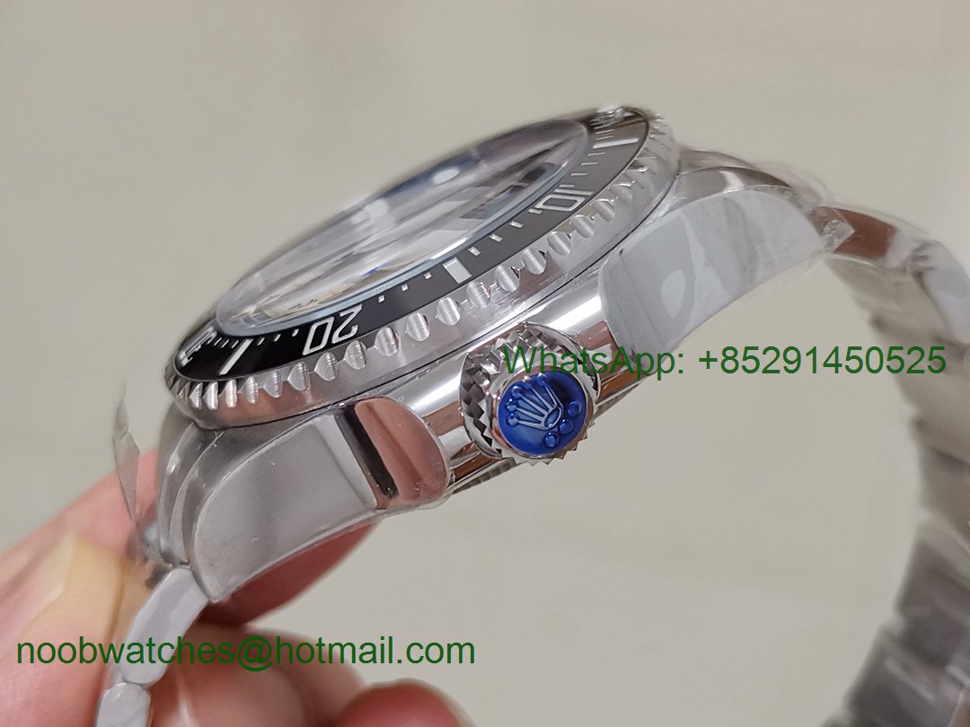 Replica Rolex Sea-Dweller 116660 Deepsea Blue James Cameron ARF 1:1 Best Edition 904L A2824 V3