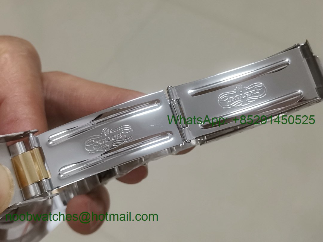 Replica Rolex Submariner 16613 Gold/Steel Blue Dial BP Factory Asian 2836