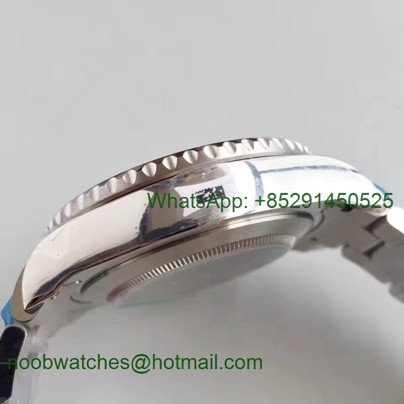 Replica Rolex YachtMaster II 116680 SS Blue Ceramic JF 1:1 Best Edition on SS Bracelet A7750