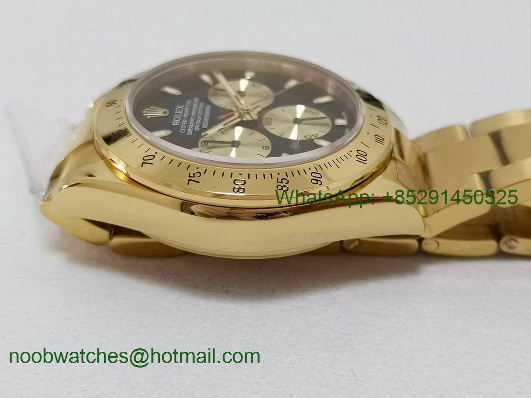 Replica Rolex Daytona ALL Yellow Gold Paul Newman Dial BP Factory 1:1 Version A7750