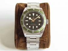 Replica Tudor Black Bay Green Exclusive to Harrods Green Bezel ZF 1:1 Best Edition on SS Bracelet A2824