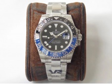 Replica Rolex GMT-Master II 116710 BLNR Batman Black/Blue Ceramic 904L Steel VRF 1:1 Best SA3186 CHS