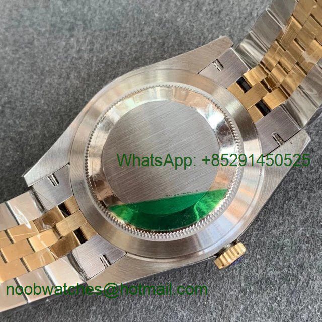 Replica Rolex DateJust 41 126333 SS/Yellow Gold ARF 1:1 Best 904L Steel YG Diamonds Dial on Jubilee Bracelet A2824