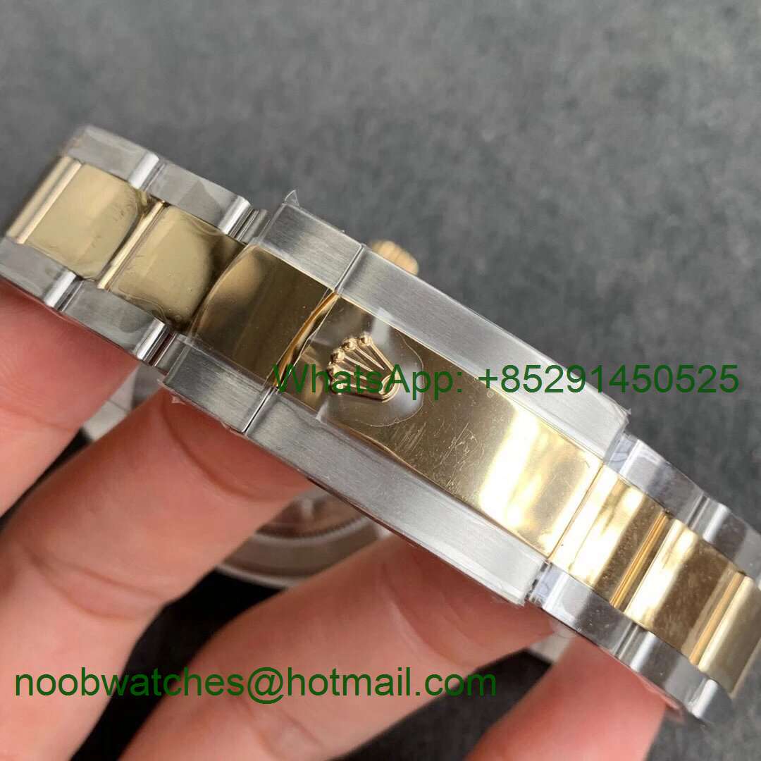 Replica Rolex DateJust 41 126333 SS/Yellow Gold ARF 1:1 Best 904L YG Lumed Stick Dial Oyster Bracelet A2824