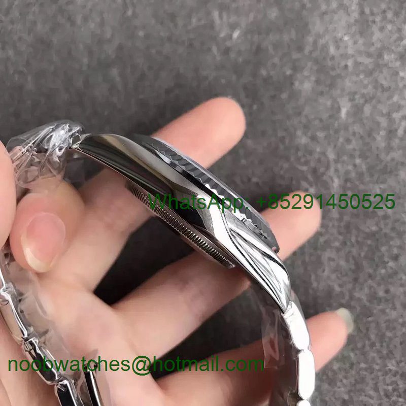 Replica Rolex Skydweller White Dial Stick Lume Markers Asian 23J