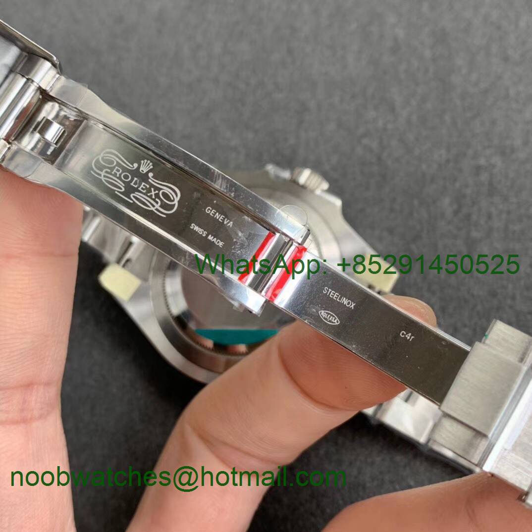 Replica Rolex Submariner 116610LV HULK Green Ceramic ZZF 904L 1:1 Best Edition on SS Bracelet SA3135 V2S