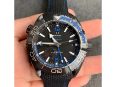 Replica OMEGA Planet Ocean 45.5mm Deep Black Blue Real Ceramic VSF 1:1 Best A8906 Super Clone