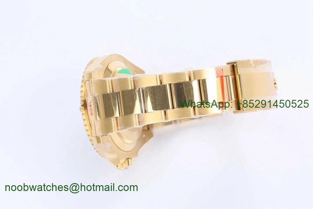 Replica Rolex Submariner 41mm 126618 LN Yellow Gold EWF Black Dial on YG Bracelet A3235