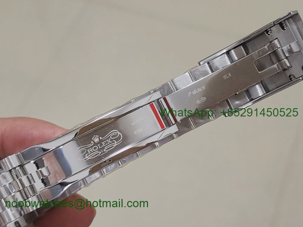 Replica Rolex DateJust 41mm 126334 EWF 1:1 Best Blue Roman Dial A3235