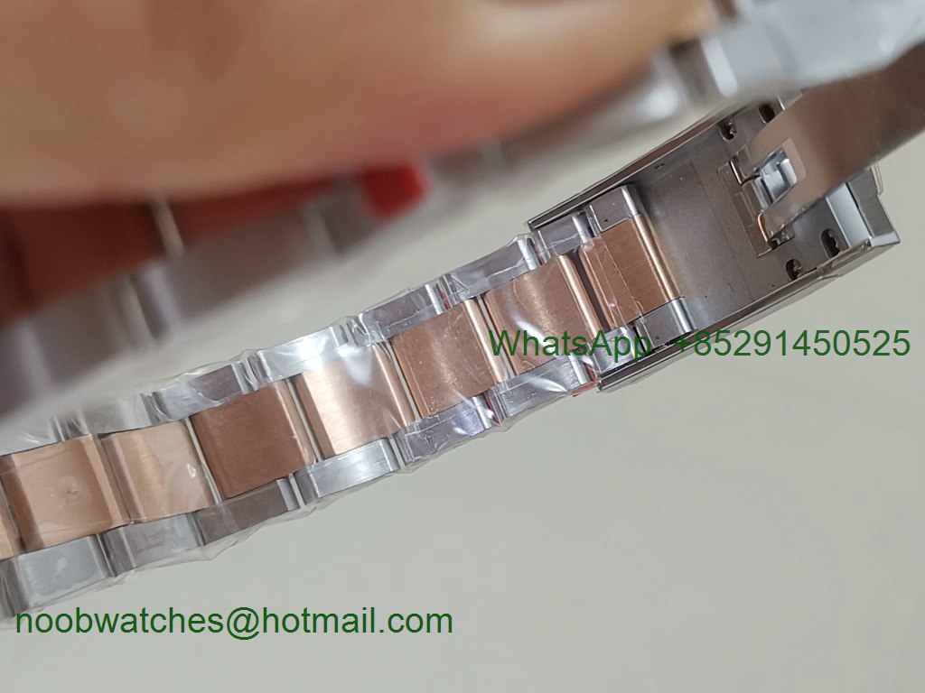 Replica Rolex DateJust 36mm SS/Rose Gold 126233 EWF 1:1 Best Brown Dial A3235