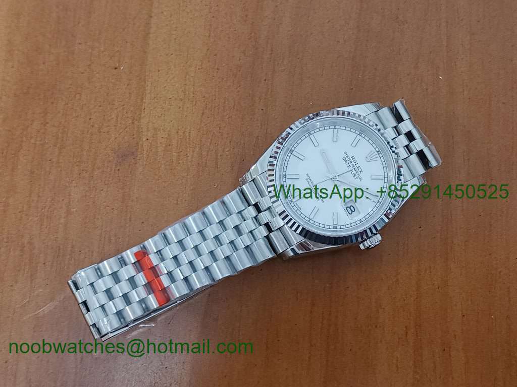 Replica Rolex DateJust 36mm 126234 EWF 1:1 Best White Dial A3235