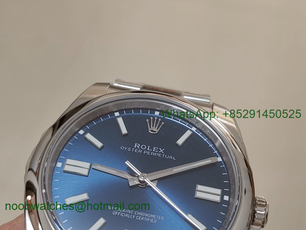 Replica Rolex Oyster Perpetual 36mm 126300 EWF 1:1 Best Blue Dial A3230