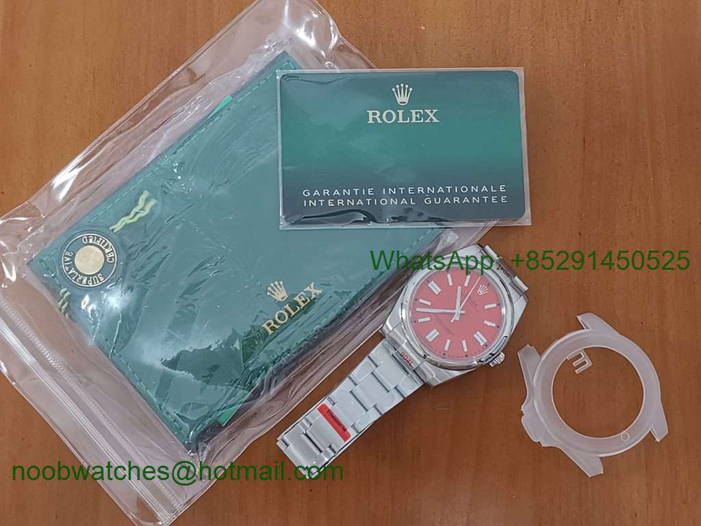 Replica Rolex Oyster Perpetual 36mm 126300 EWF 1:1 Best RED Dial A3230