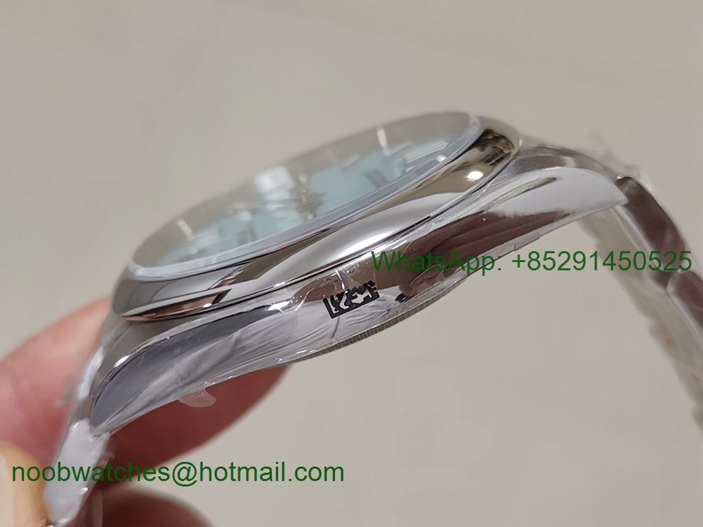 Replica Rolex Oyster Perpetual 41mm 124300 EWF 1:1 Best Tiffany Blue Dial A3230