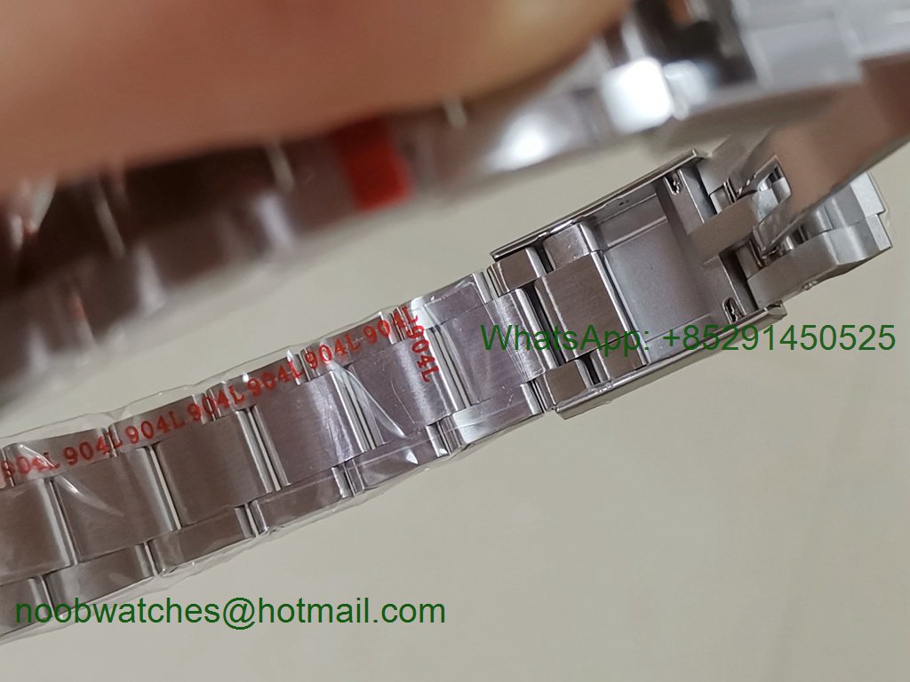Replica Rolex Daytona 116500 LN JNF White Dial 12.9mm on SS Bracelet A7750