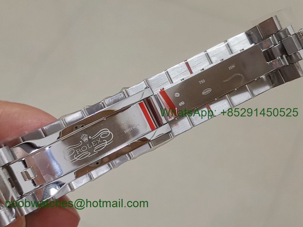 Replica Rolex DayDate 40mm 228239 EWF Best Gray Dial on SS President Bracelet A3255