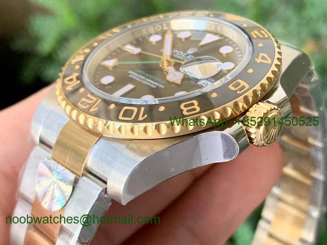 Replica Rolex GMT-Master II 116713 Two Tone SS/Yellow Gold 904L ARF 1:1 Best SH3186 CHS