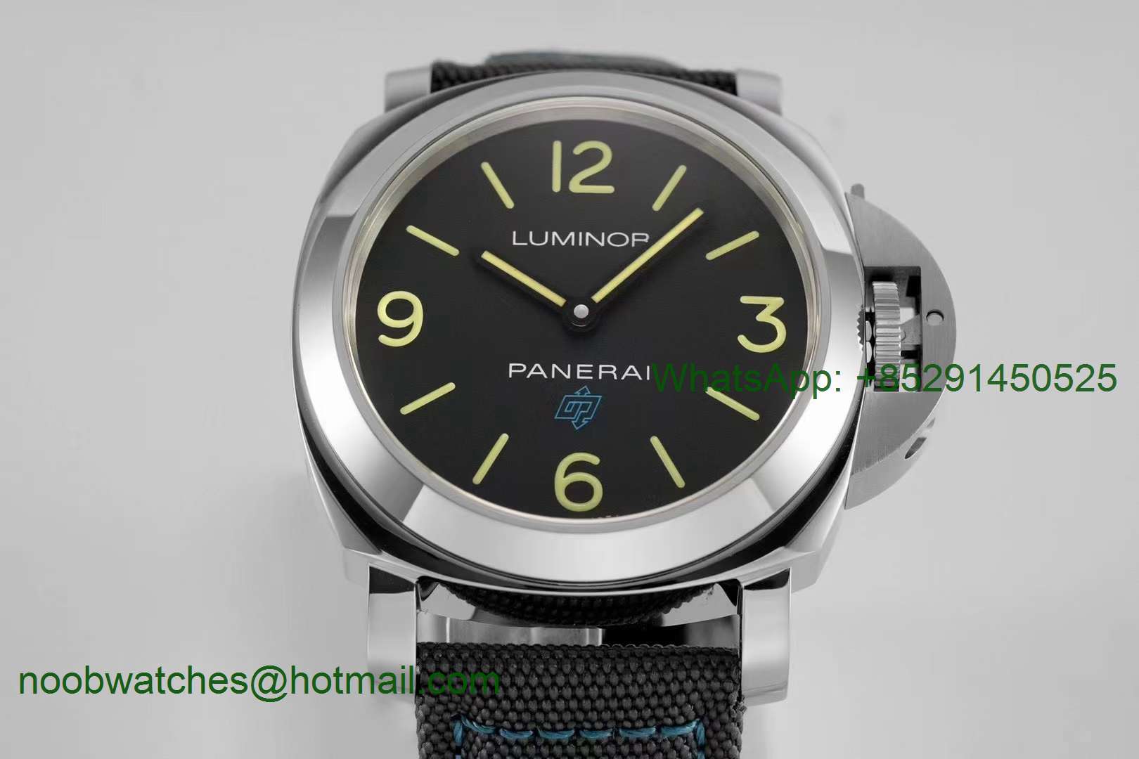 Replica Panerai PAM774 Luminor Base Logo 44mm Black Dial HWF A6497