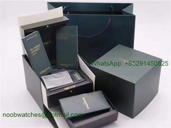 Audemars Piguet AP New Green Wooden Watch Box and Papers Original Style