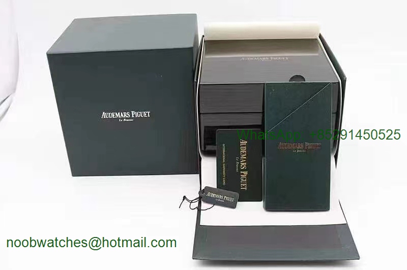 Audemars Piguet AP New Green Wooden Watch Box and Papers Original Style