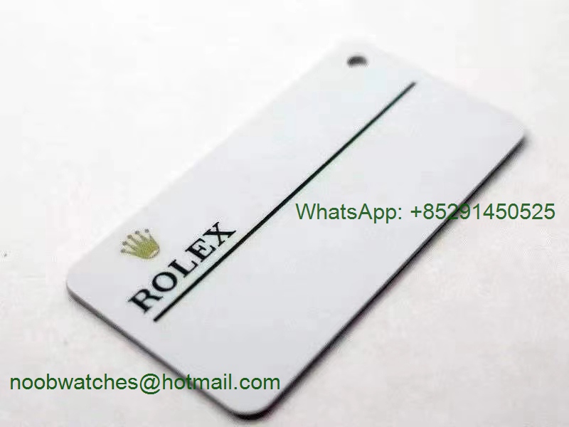 Custom Made Rolex Warranty Card New 2021 Matching Print