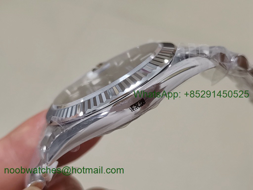 Replica Rolex DateJust 41mm 126330 904L SS VSF 1:1 Best Blue Dial on Julibee Bracelet VS3235