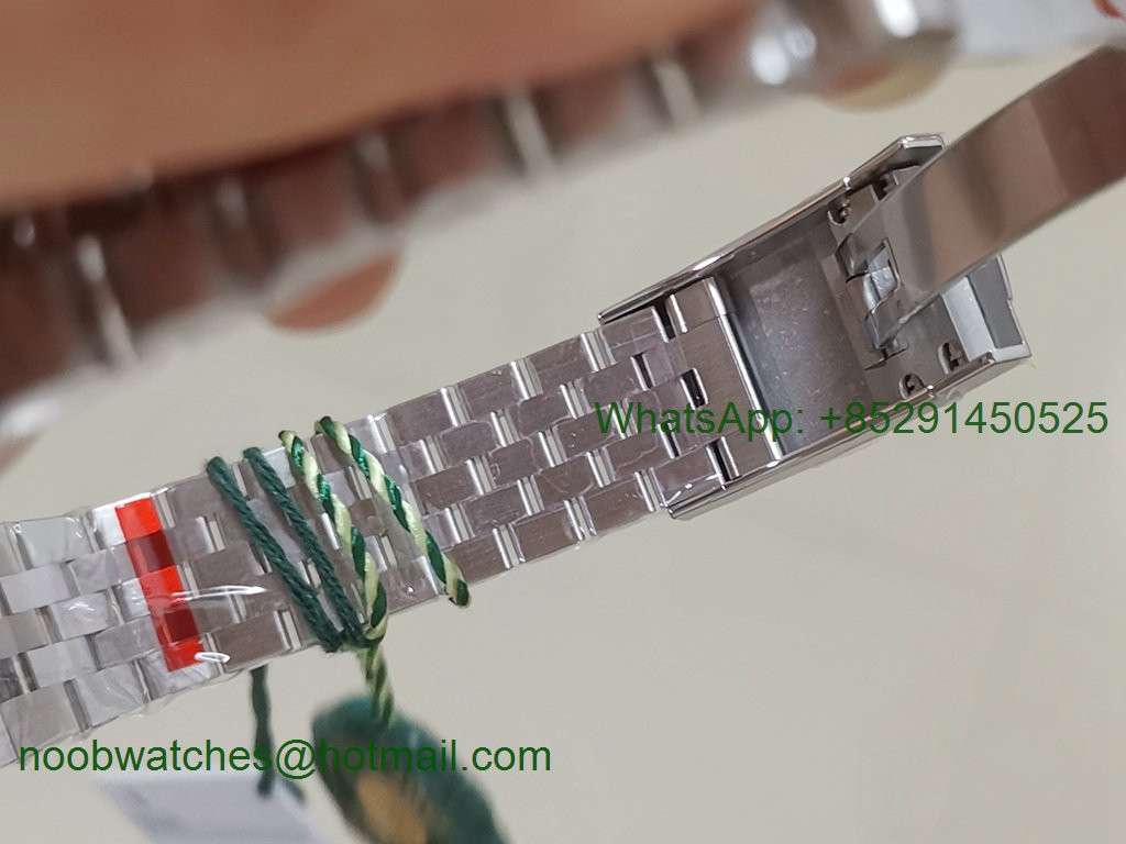Replica Rolex DateJust 41mm 126334 904L SS VSF 1:1 Best Silver Dial on Julibee Bracelet VS3235