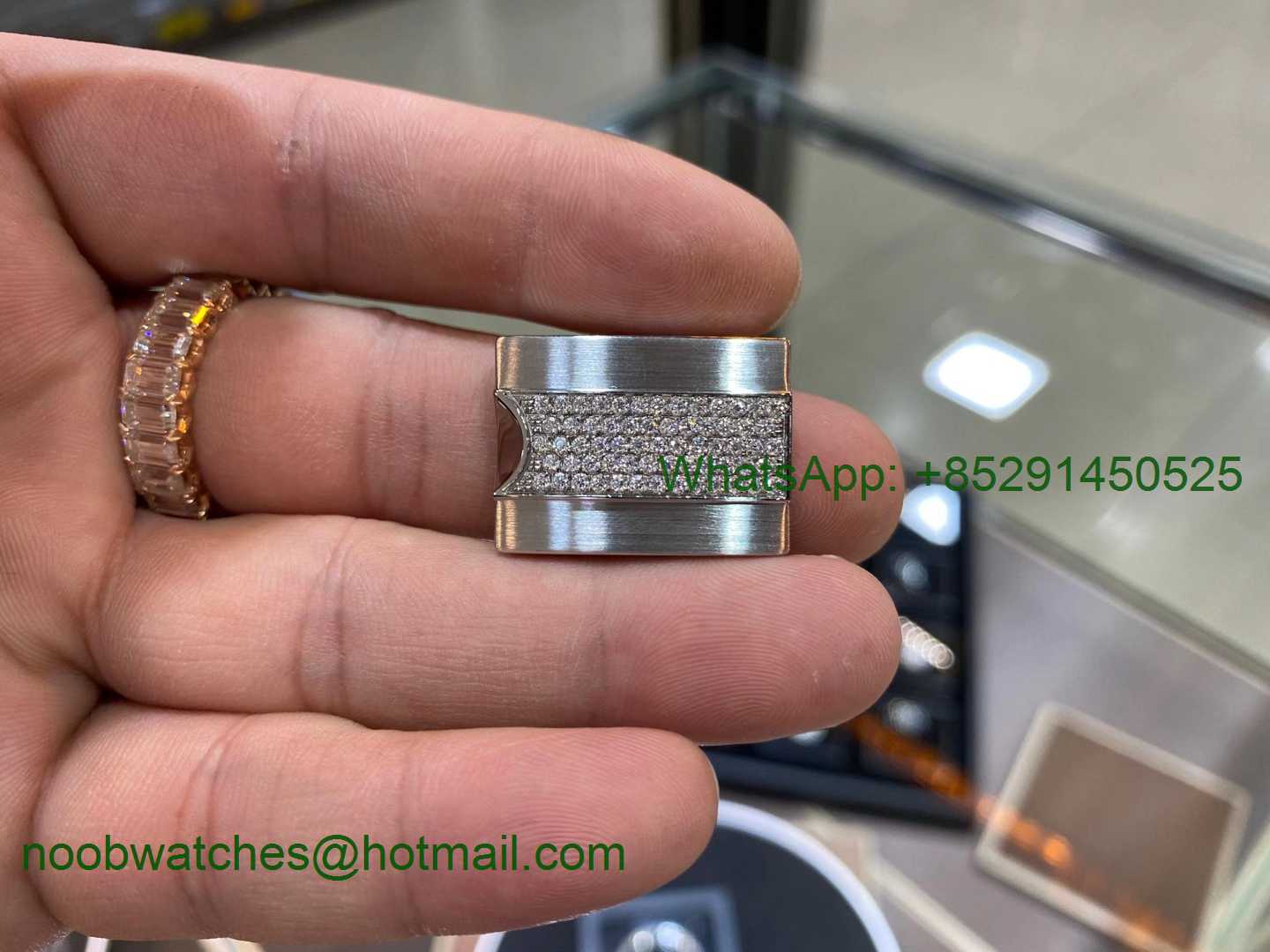 Custom Real Diamond Watch Sample 1