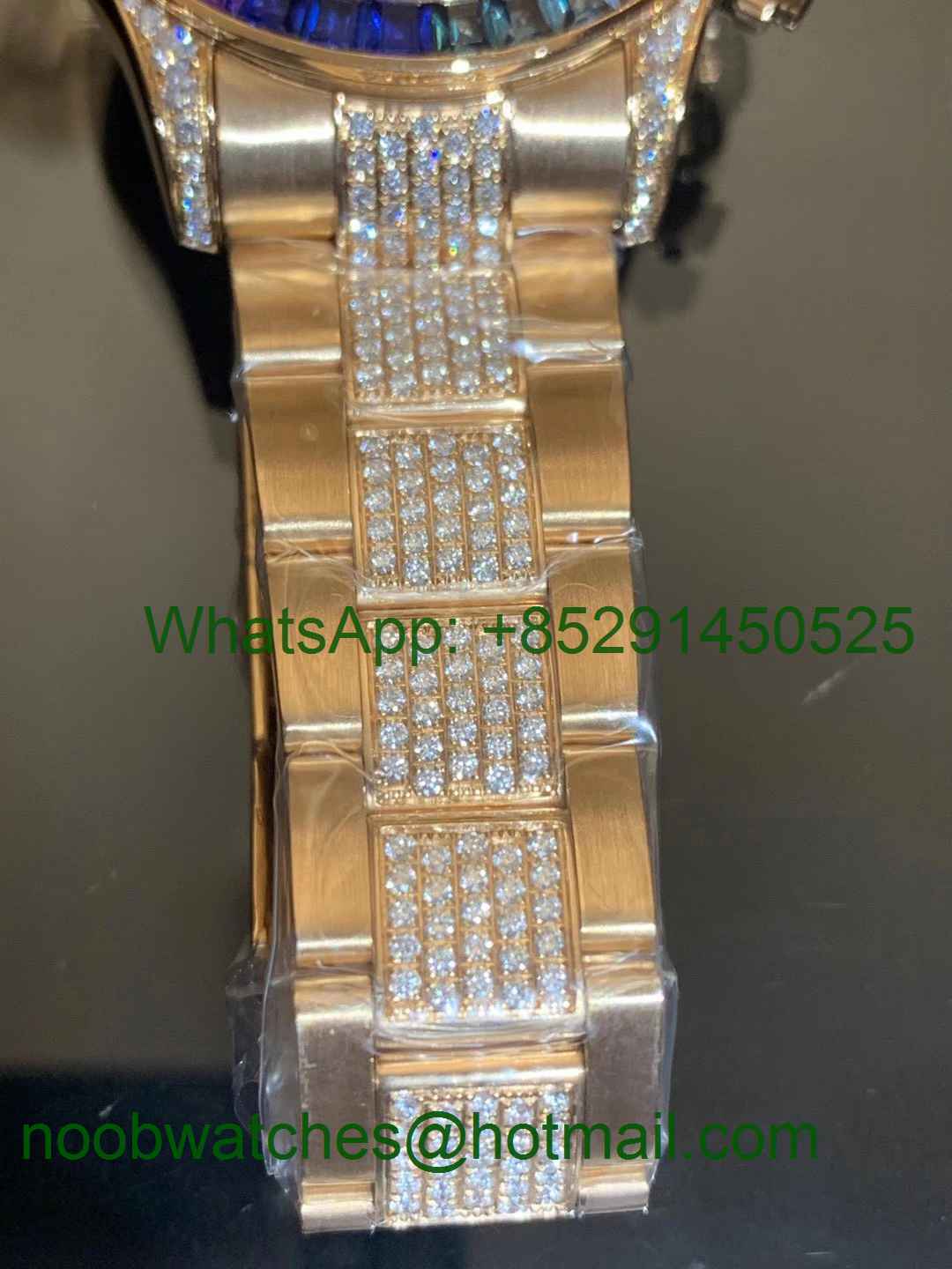 Custom Real Diamond Watch Sample 1