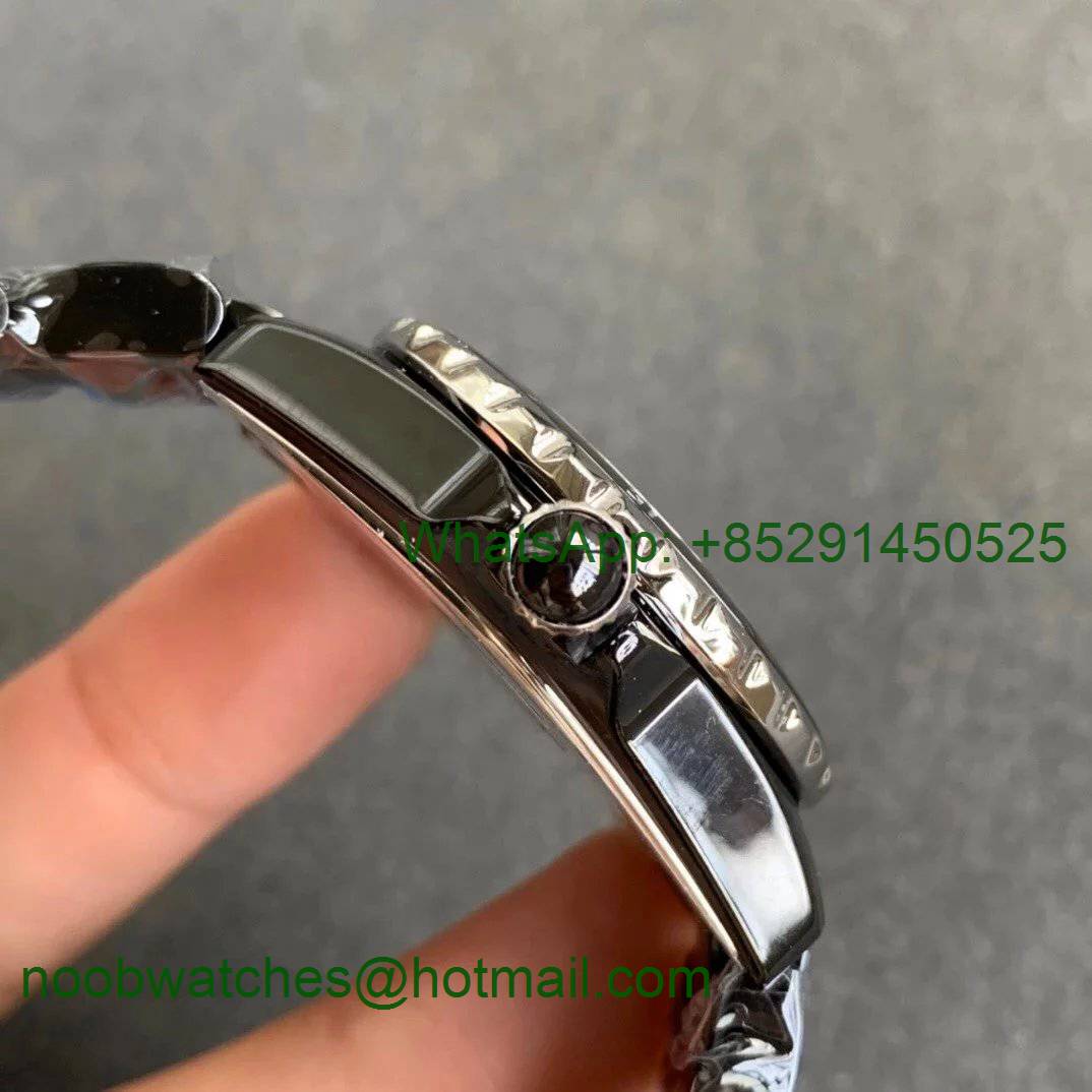 J-12 33mm XF 1:1 Best Black Korea Ceramic Black Dial on Bracelet Swiss Quartz