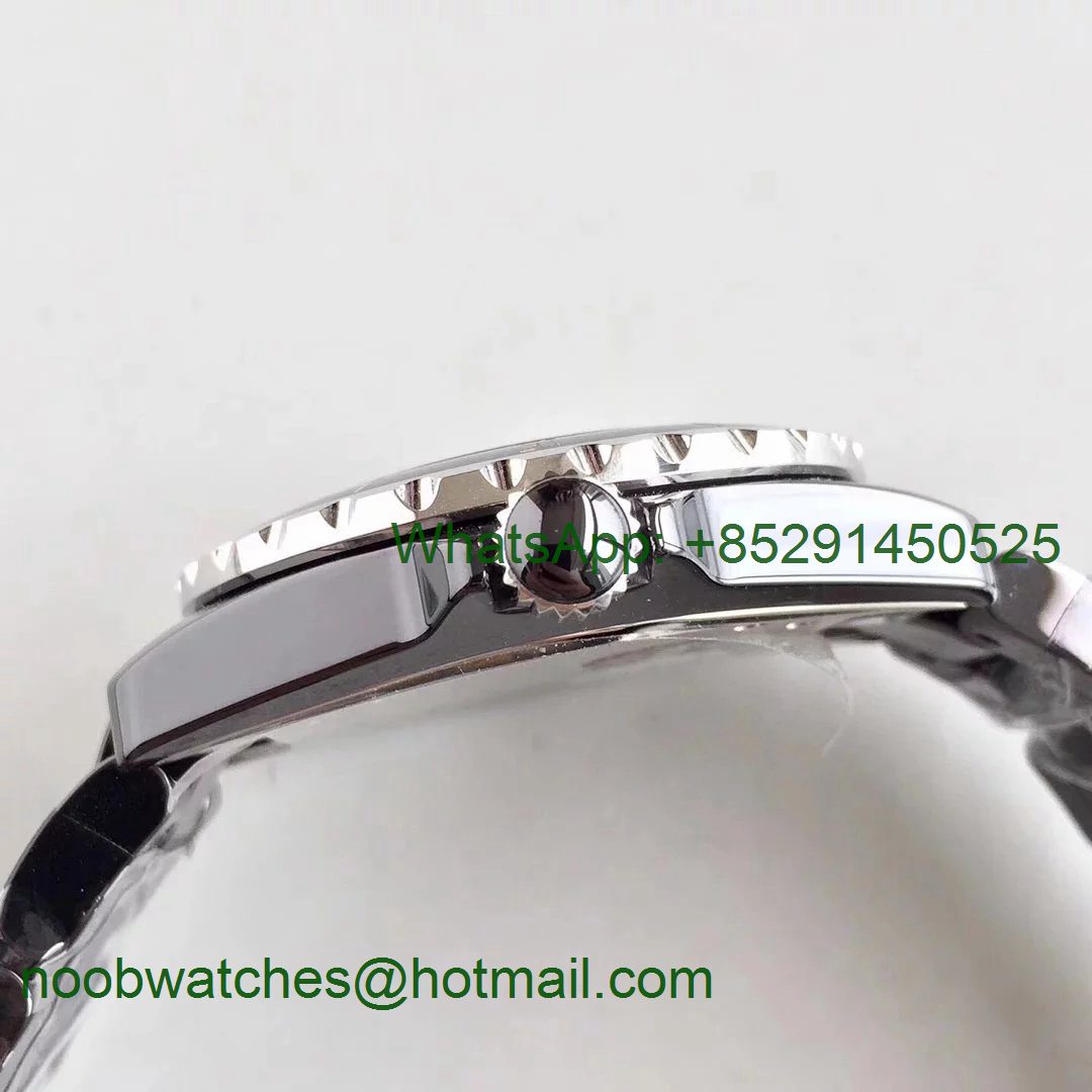 J-12 33mm KOR 1:1 Best Black Korea Ceramic Black Diamond Dial on Bracelet Swiss Quartz